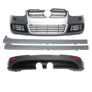 Tampon Seti Komple (Ön-Arka-Yan) Krom Panjurlu – BK-G5R32-S1– Volkswagen Golf 5 04-08 Arası Uyumlu